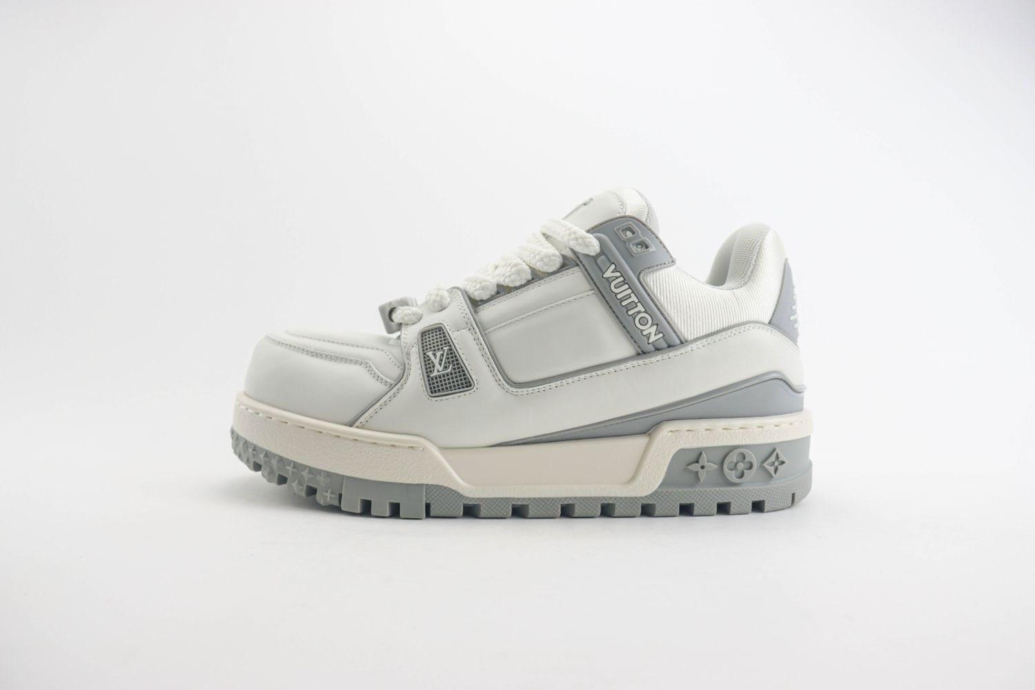Louis Vuitton LV Trainer Maxi White / Grey
