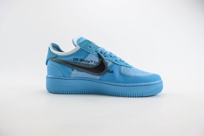 Nike Air Force 1 Low OW Off White Blue 