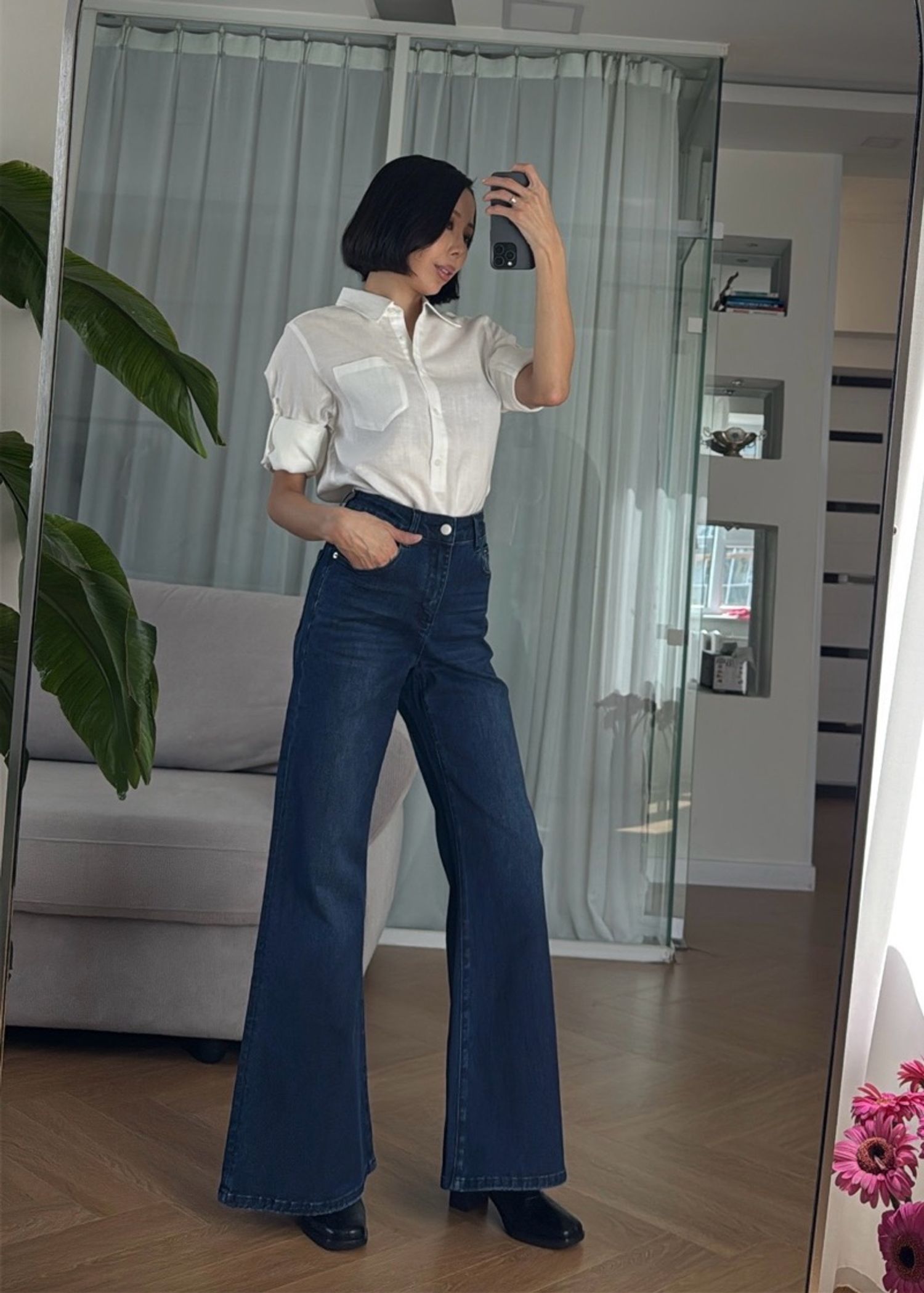 Retro Flared Jeans