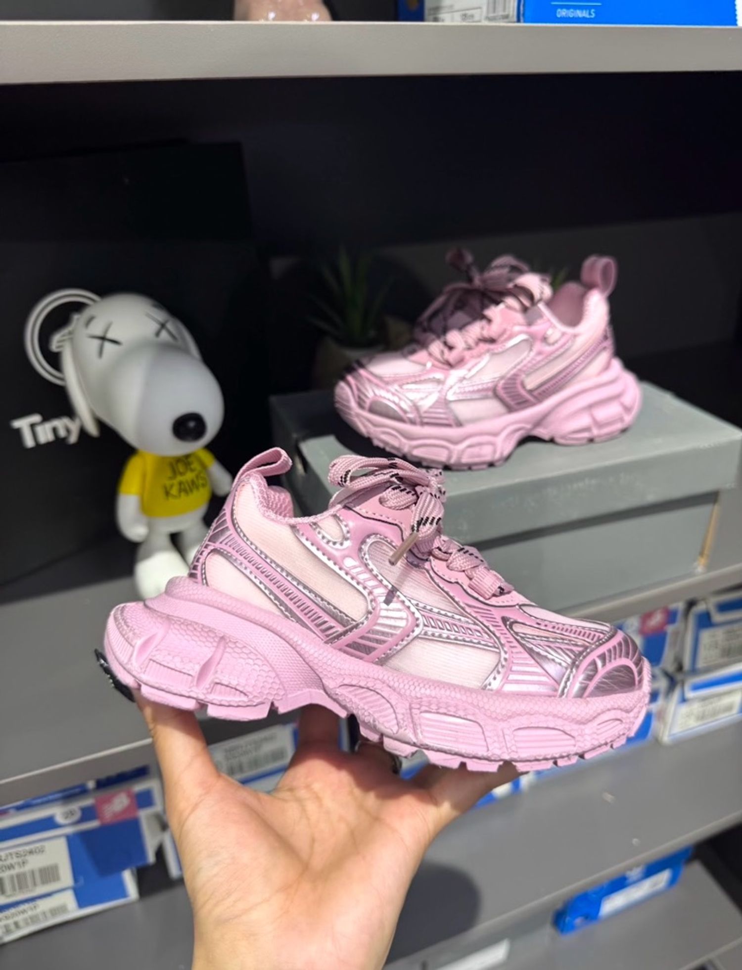 Balenciaga Pink Laces