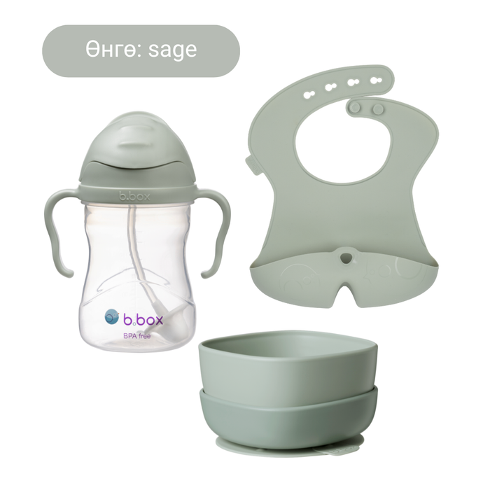 Бор хоолны багц / Solid Food Bundle - sage