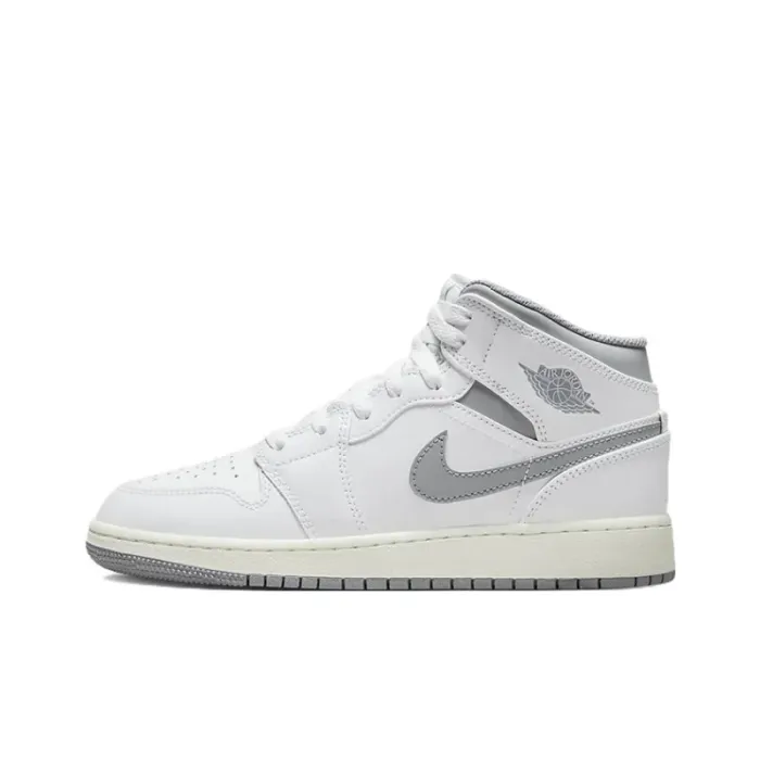 Jordan Air Jordan 1 Mid Neutral Grey GS