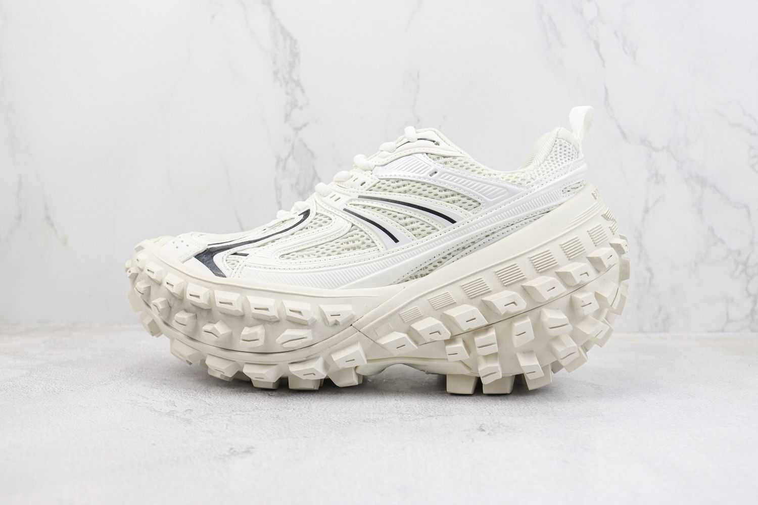 BALENCIAGA Defender Rubber Platform Sneakers