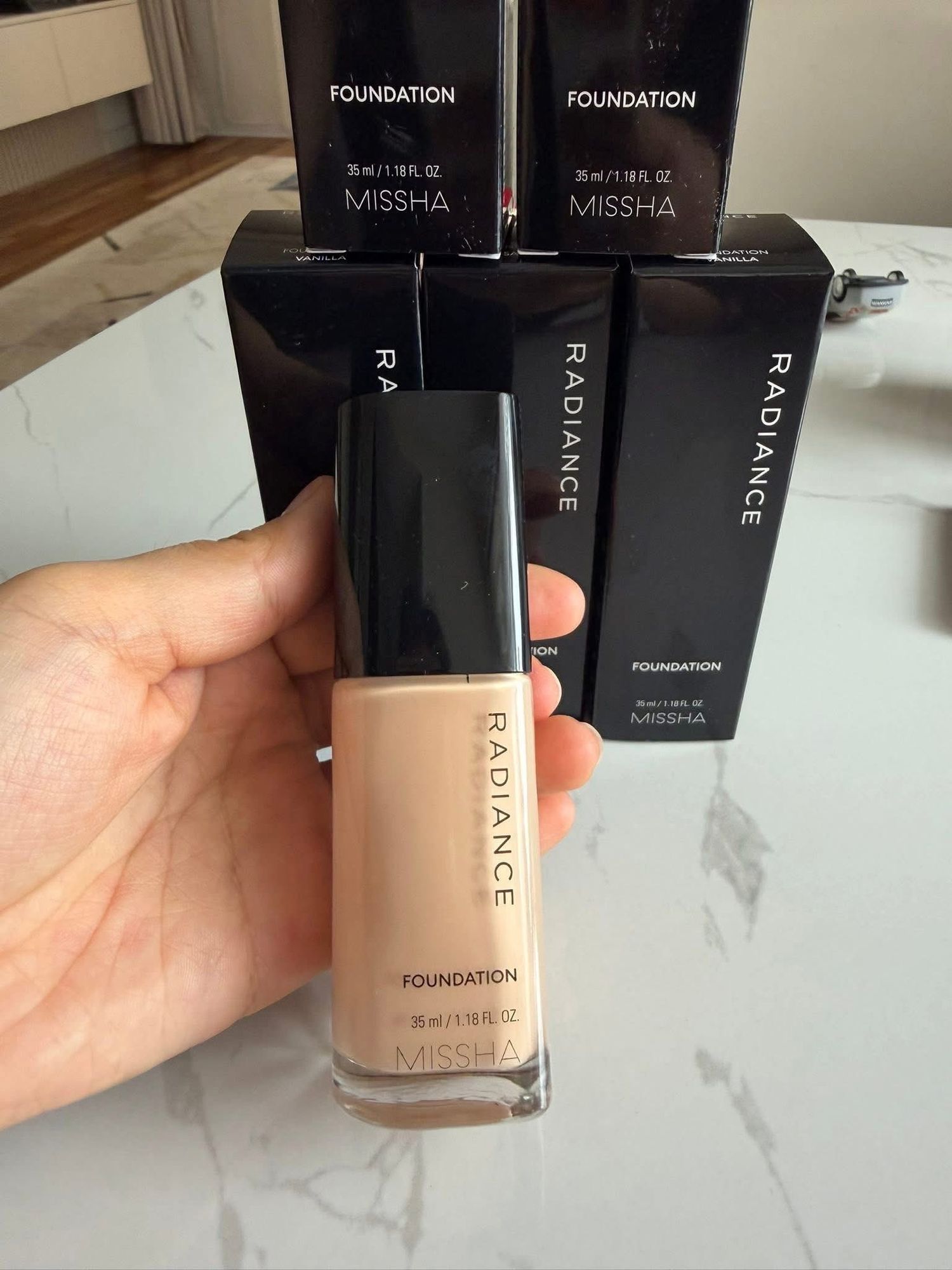 MISSHA – Radiance Velvet Foundation SPF30 21vanilla 30ml