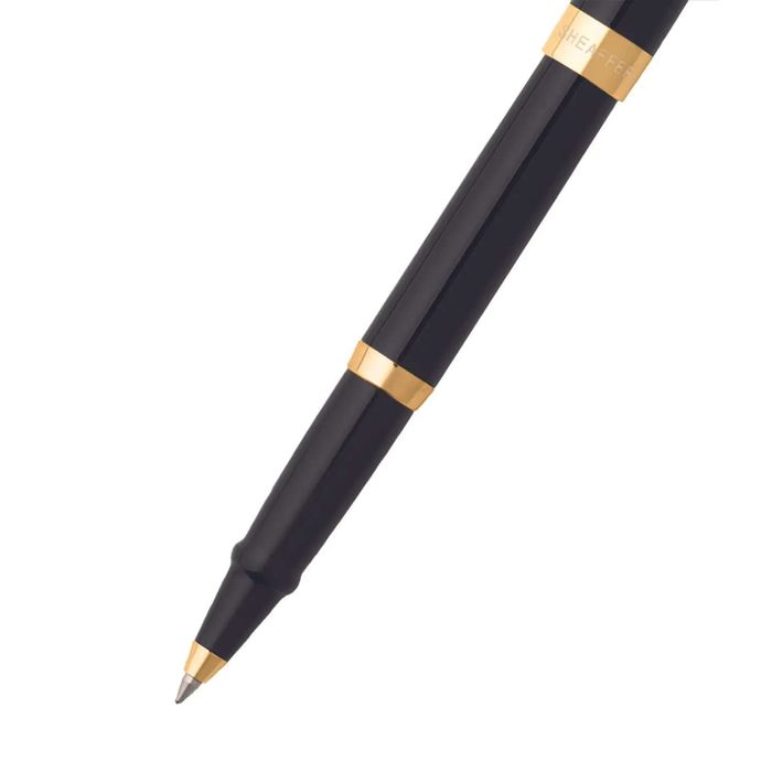  Sheaffer® SAGARIS 9471 Gloss Black Rollerball Pen With Gold Tone Trims RB