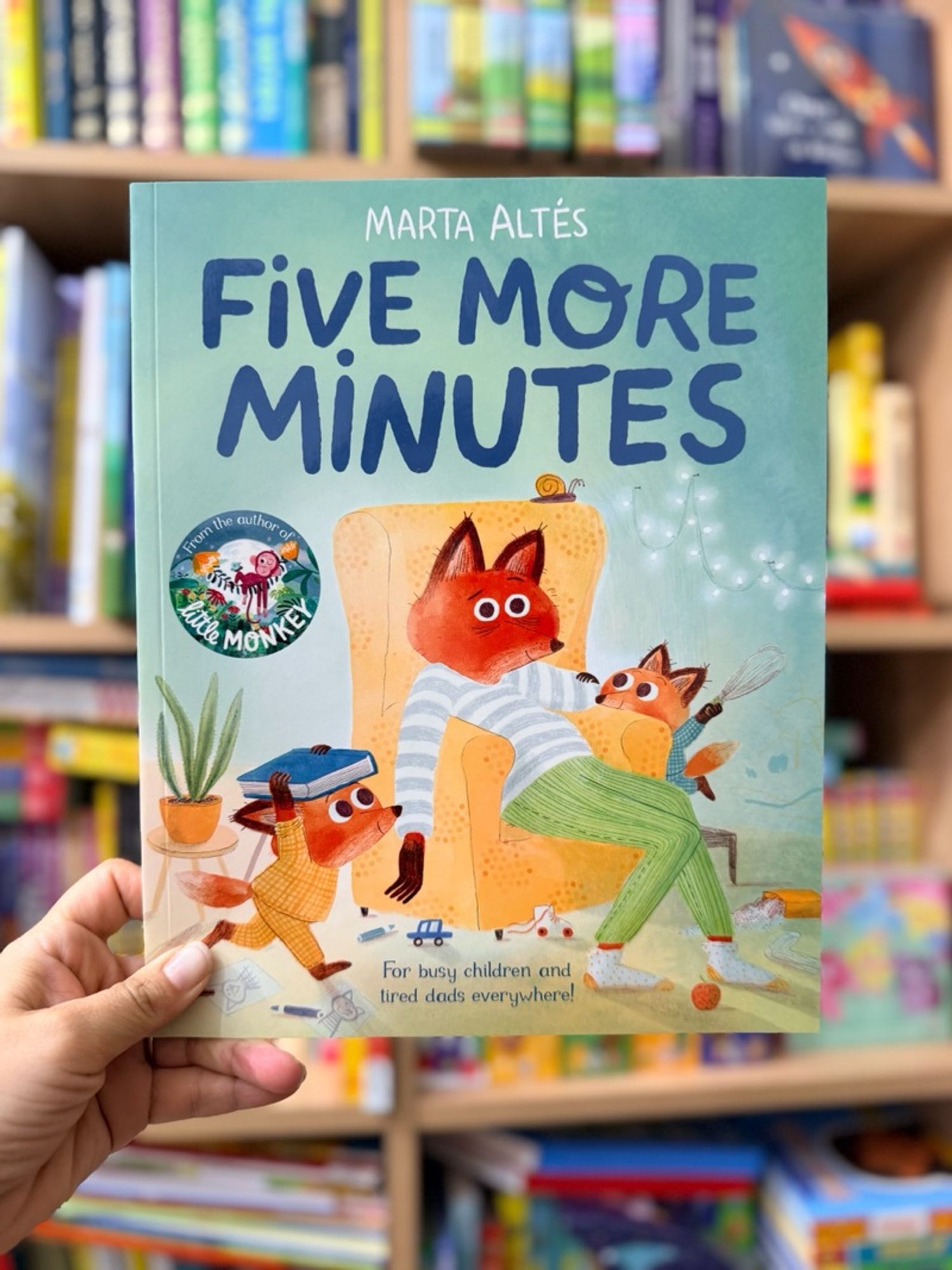 Five more minutes