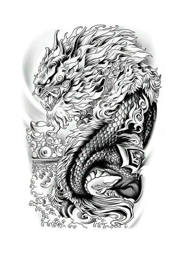 Golden Dragon Усан шивээс