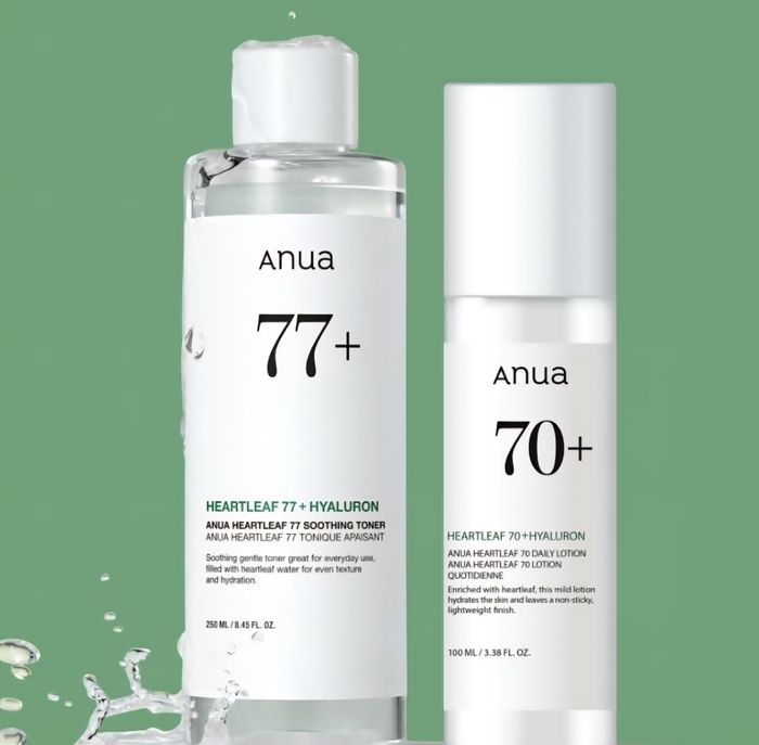 Anua 🍀 Heartleaf set