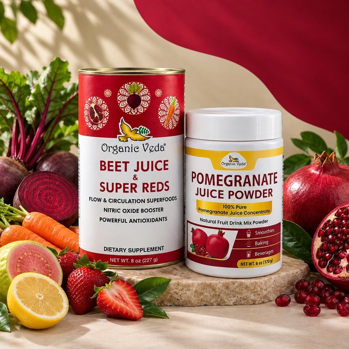 Organic Veda Red Antioxidant & Circulation Bundle