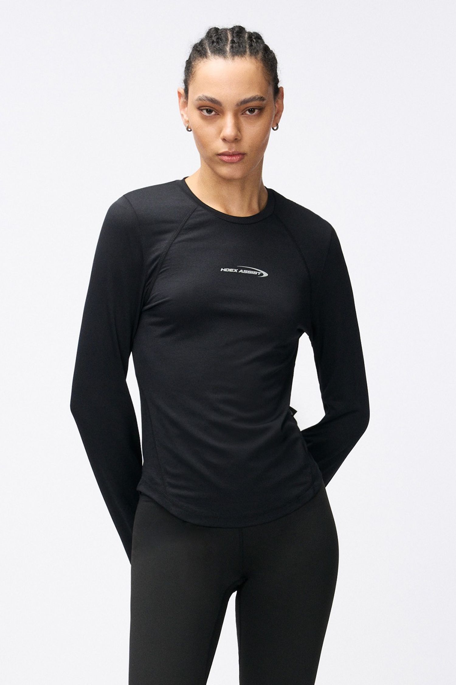 Womens Assist Waffle Performance Long Sleeve 