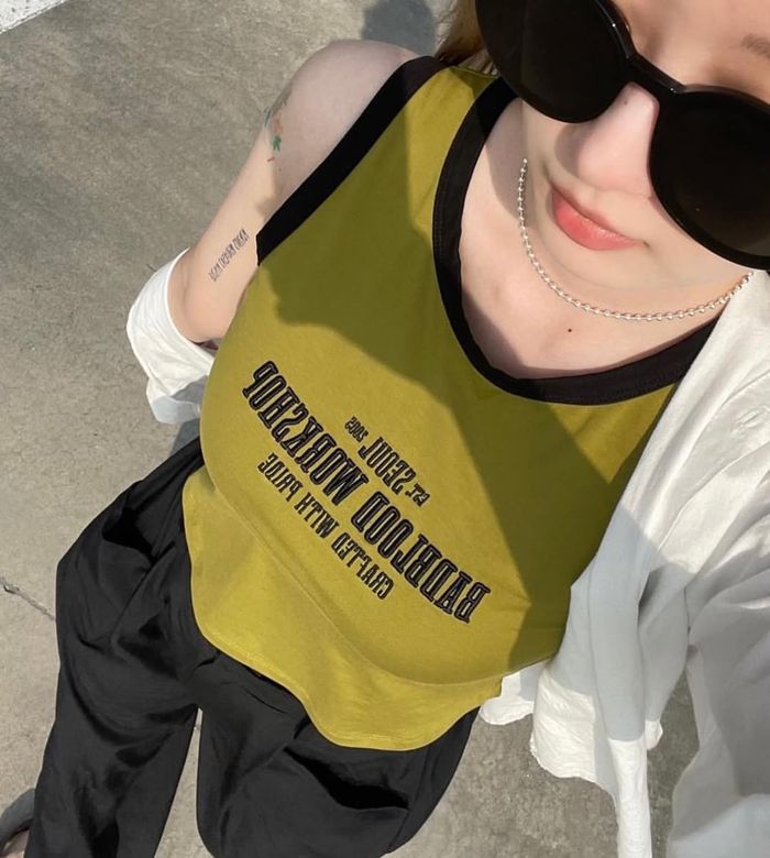 Workshop Ringer tank - Olive