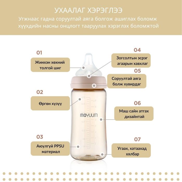 MOYUUM угжны сэт 