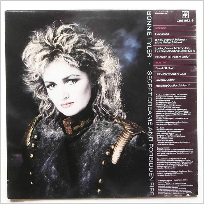 Bonnie Tyler - SECRET DREAMS AND