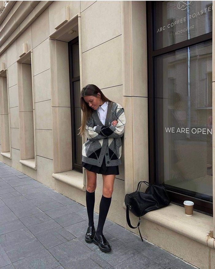 High knee socks