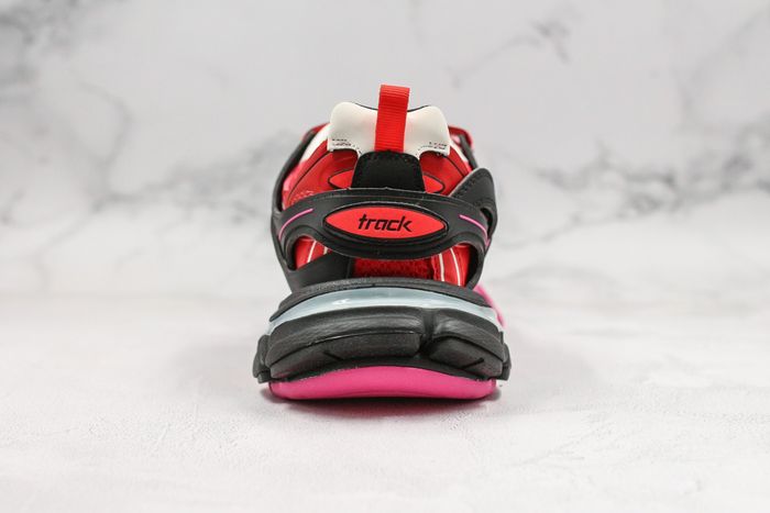 Balenciaga Track Trainers Pink Red
