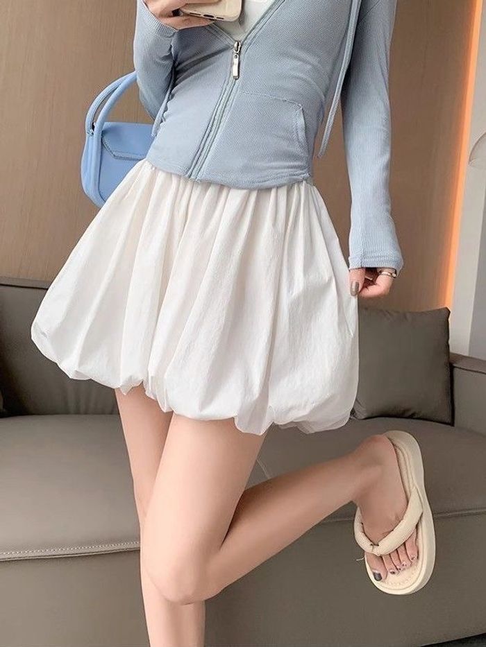 Mini bubble skirt юбка
