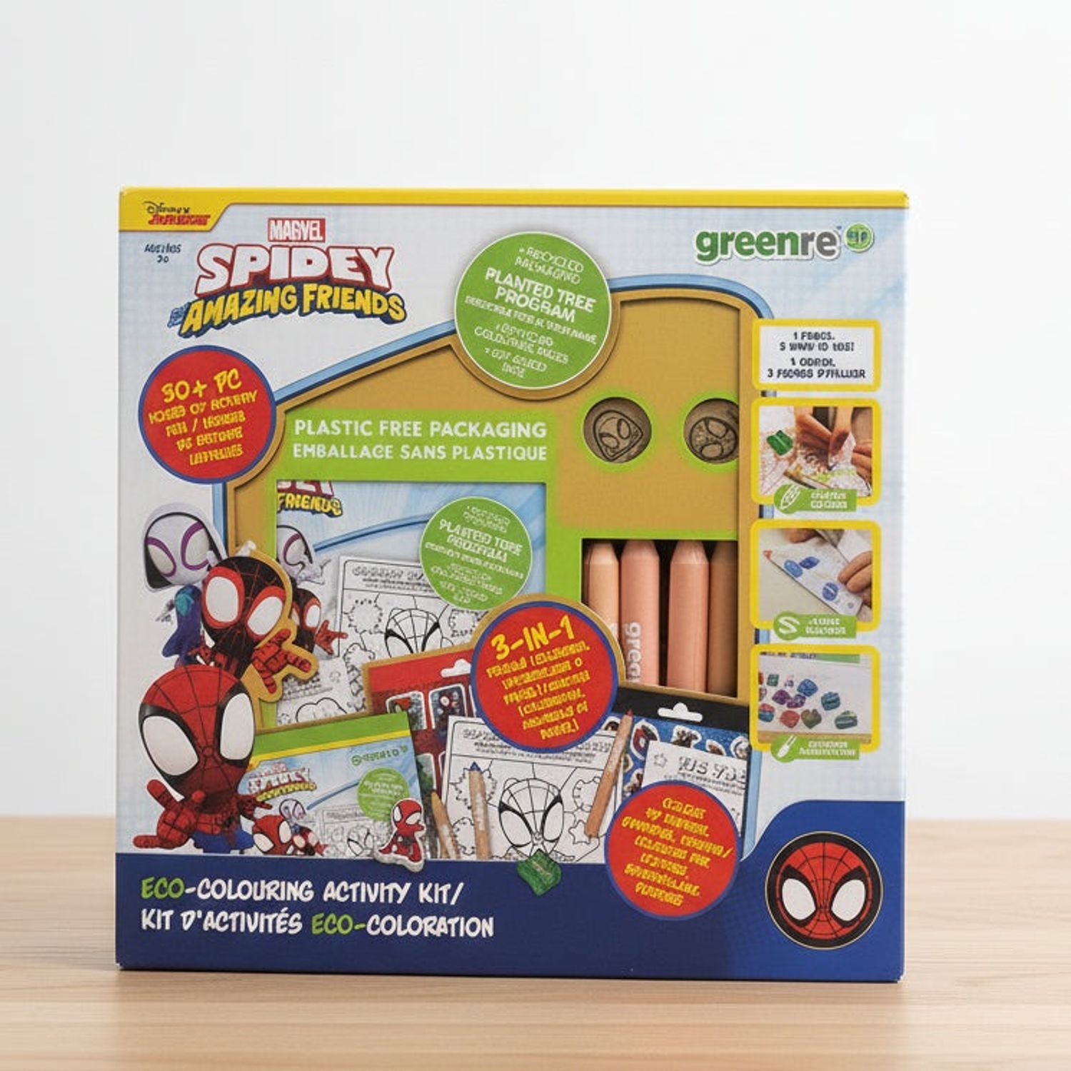 Barbie - Eco Coloring Box Set -Copy