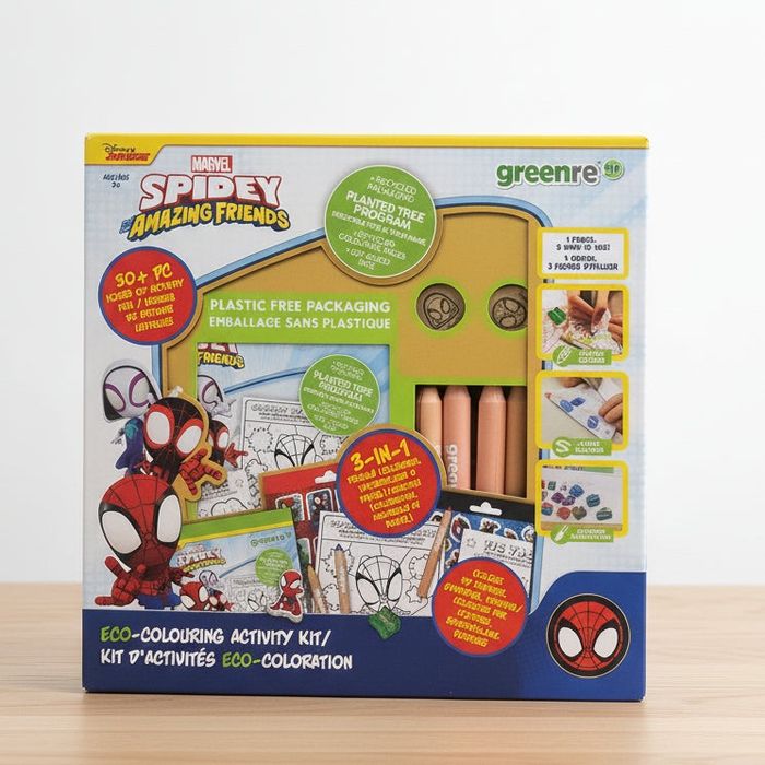 Barbie - Eco Coloring Box Set -Copy