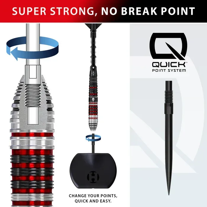 HARROWS Ryan Searle 90% Series 2 Quick Point Darts