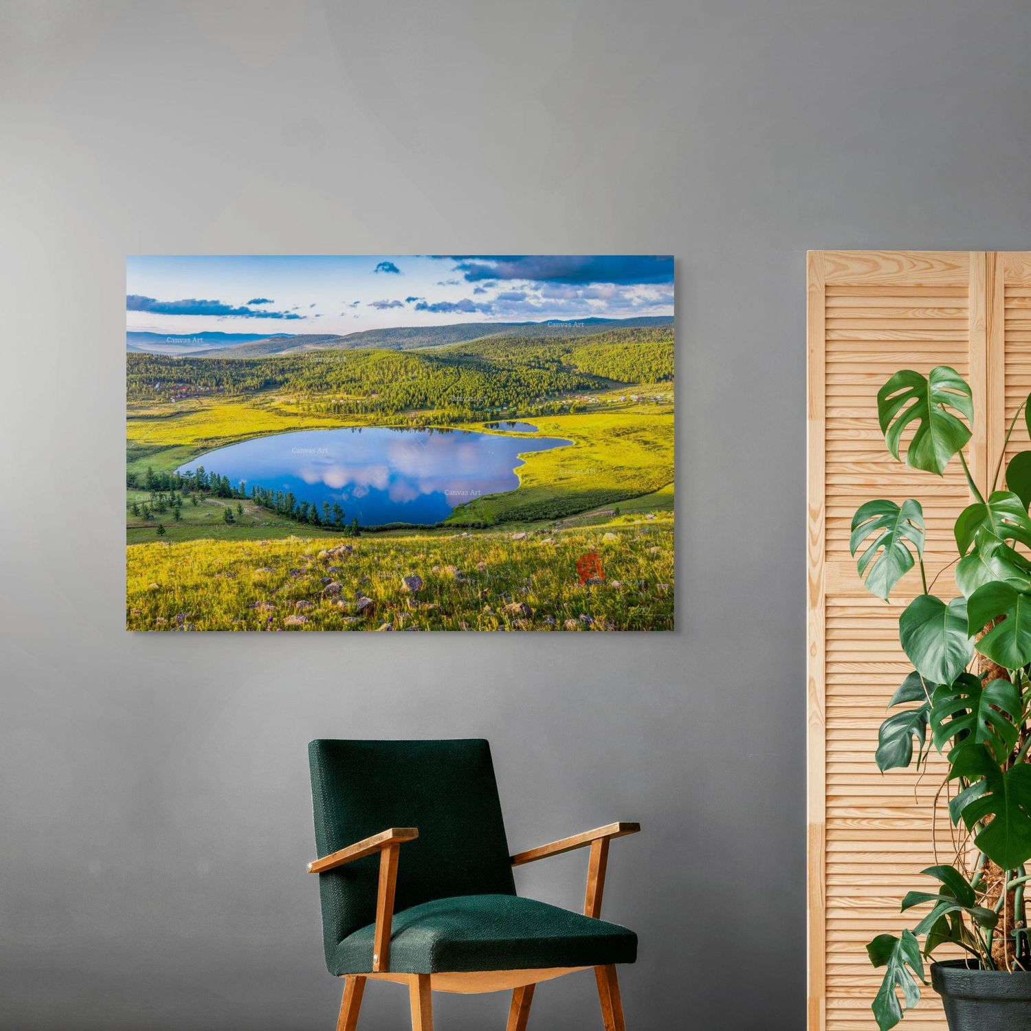 Хар зүрхний хөх нуур 