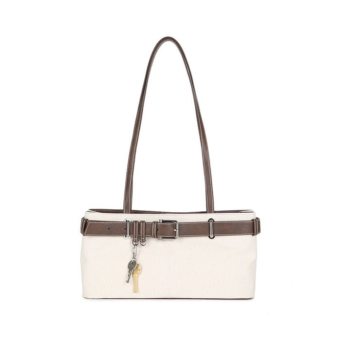 SHOULDER BROCLE [CANVAS BROWN]