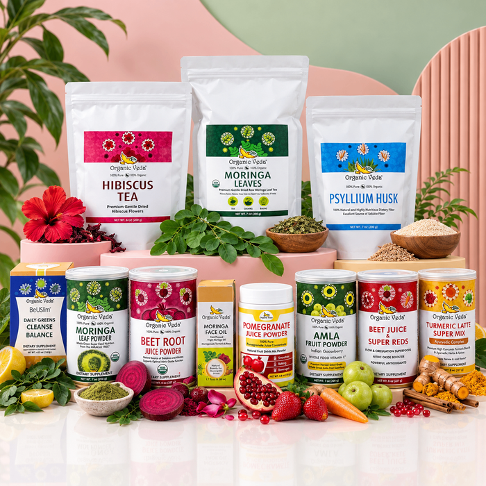 Organic Veda Complete Family Health Bundle I