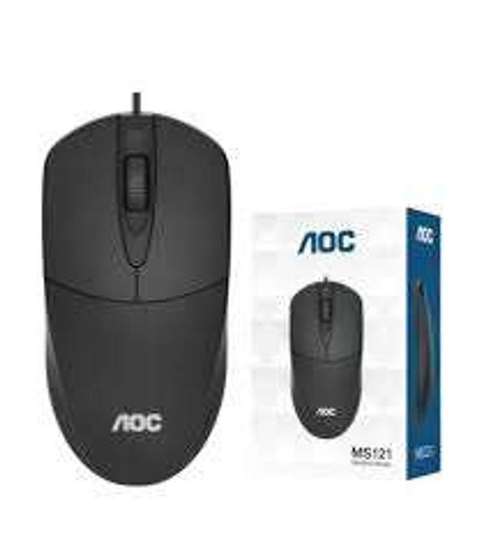 AOC MS121 Wireless Silent Mouse - Black