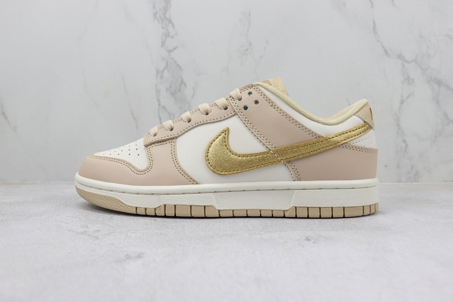 Nike Wmns Dunk Low 'Gold Swoosh'