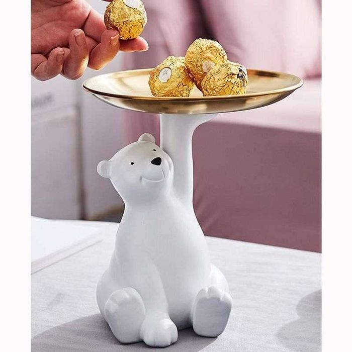 Баавгай чихрийн таваг  17*11*11