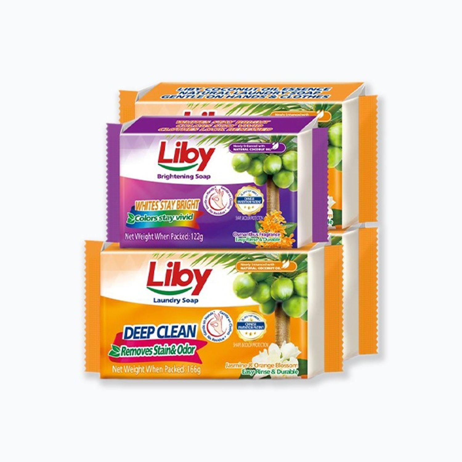 Liby Толбо арилгагчтай, наргил модны цэвэр тостой эдийн саван