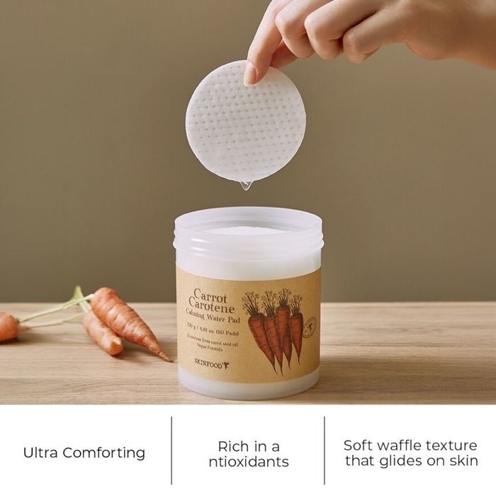 carrot carotene calming pad