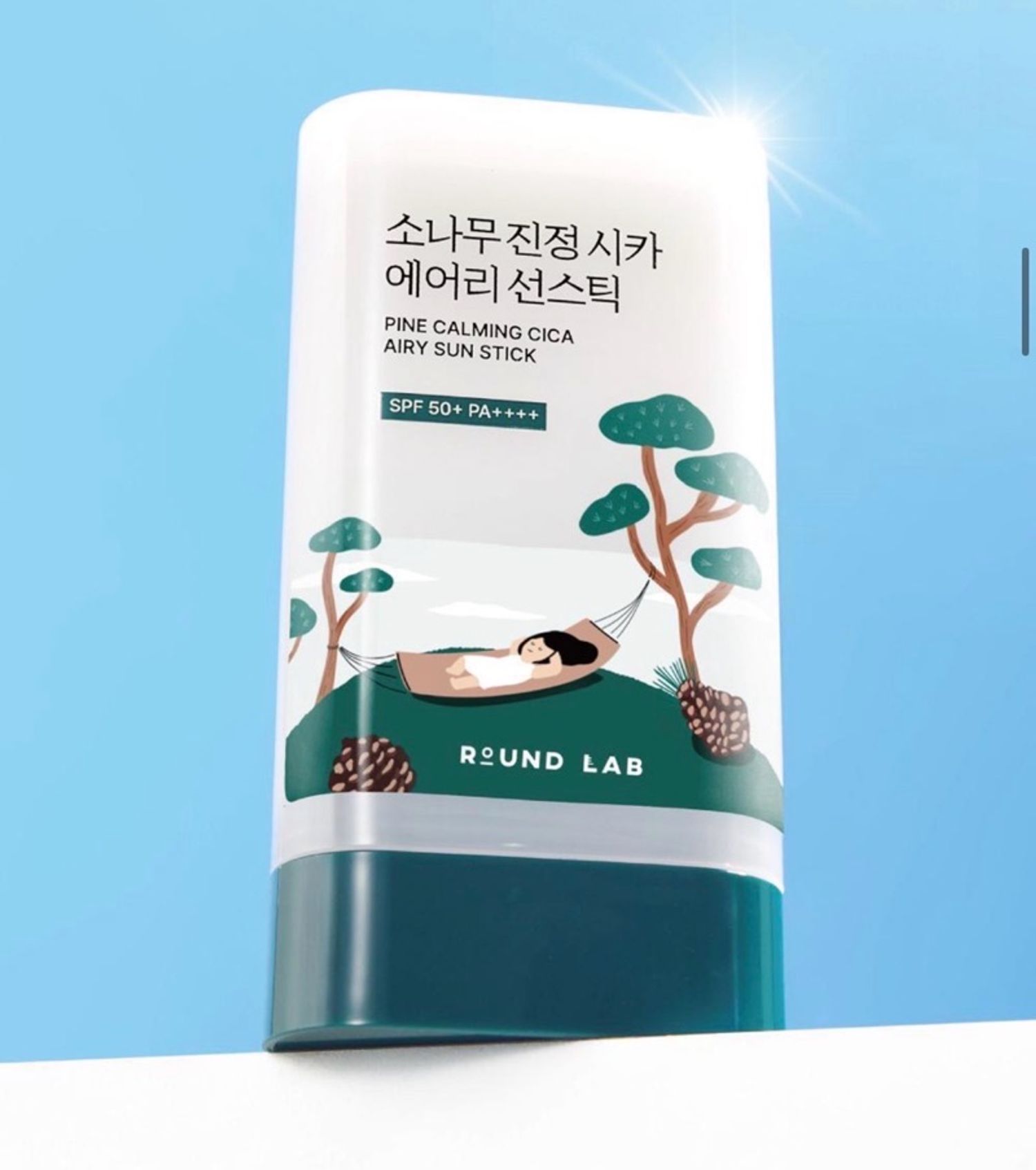 ROUND LAB PINE CALMING CICA AIRY SUN STICK