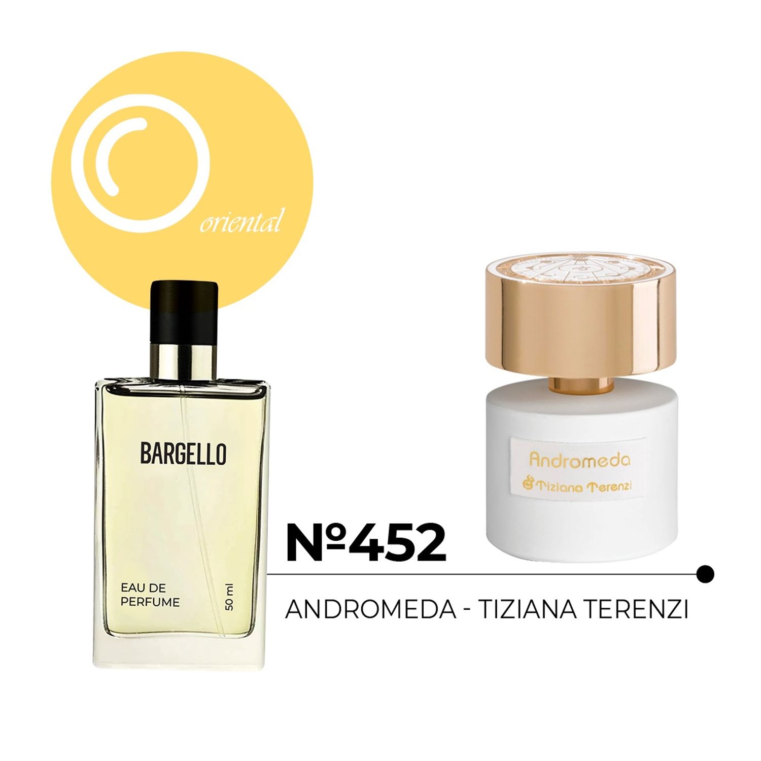 №452 for women 50 ml /Andromeda - Tiziana Terenzi/
