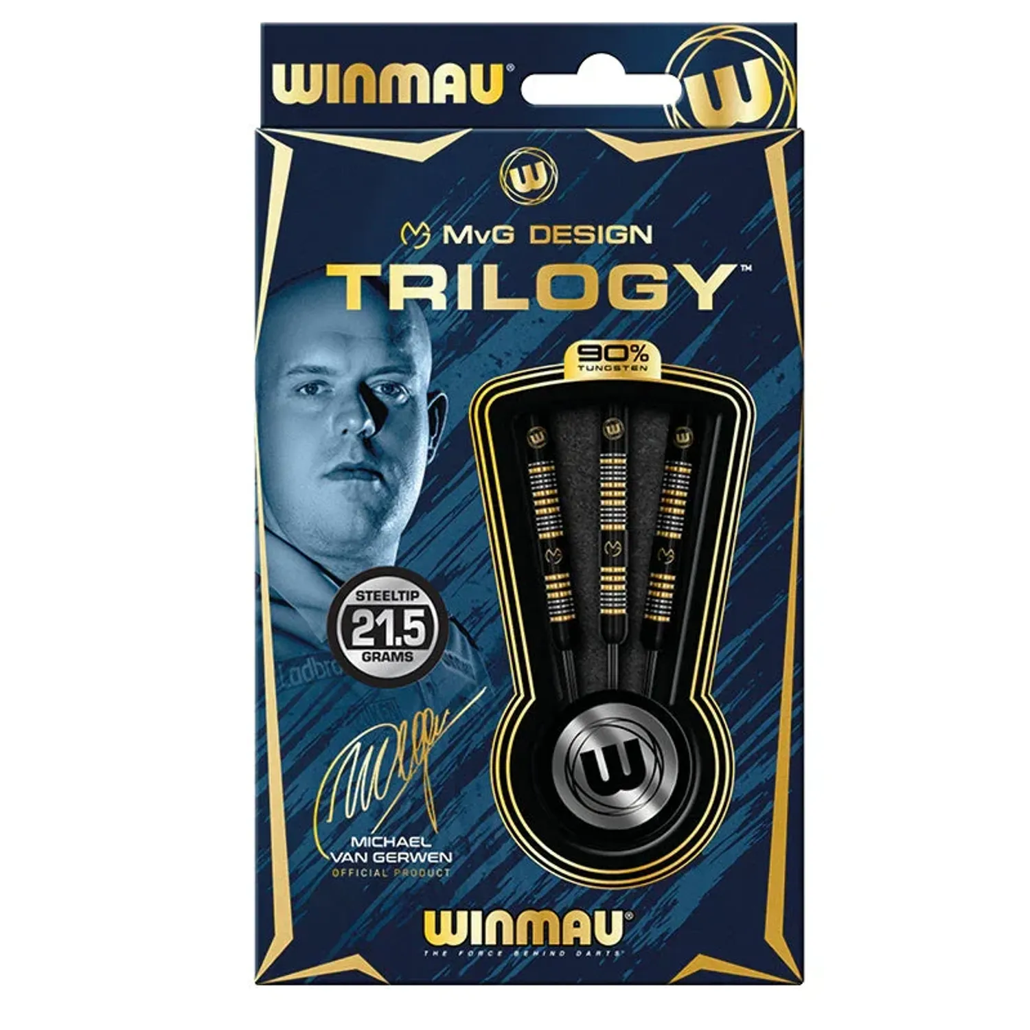 Winmau MVG TRILOGY 90% Steel Tip