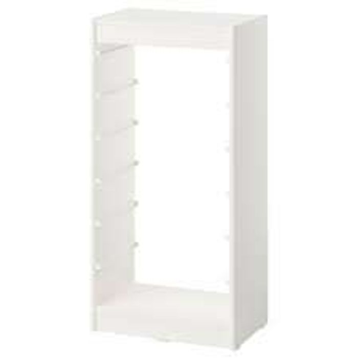 TROFAST /46*30*95/ 1 эгнээ тавиур цагаан