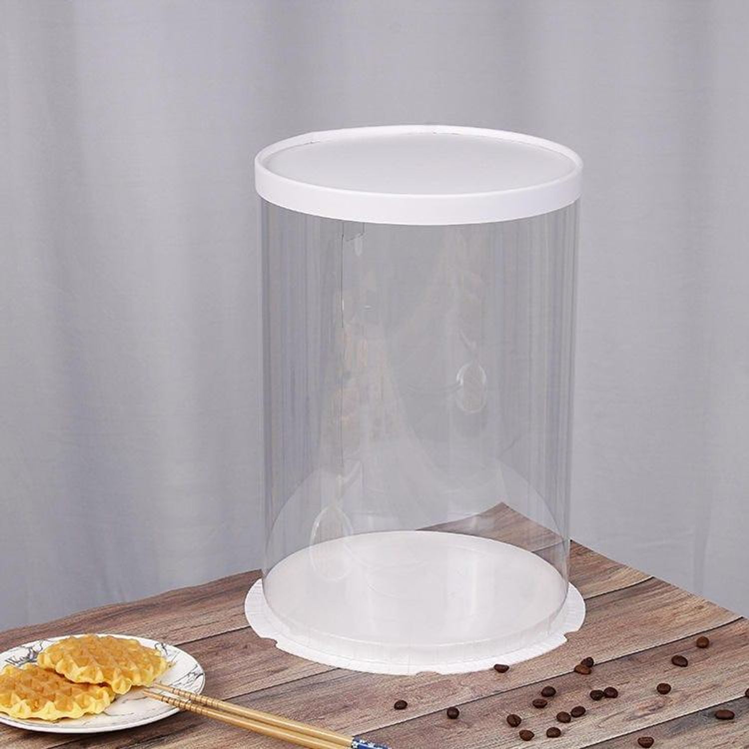 Гоёлын дугуй цаасан тагтай хайрцаг 28x32cm