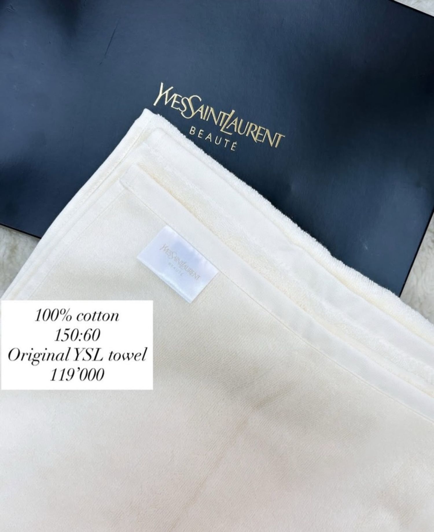 YSL Libre Cotton Towel