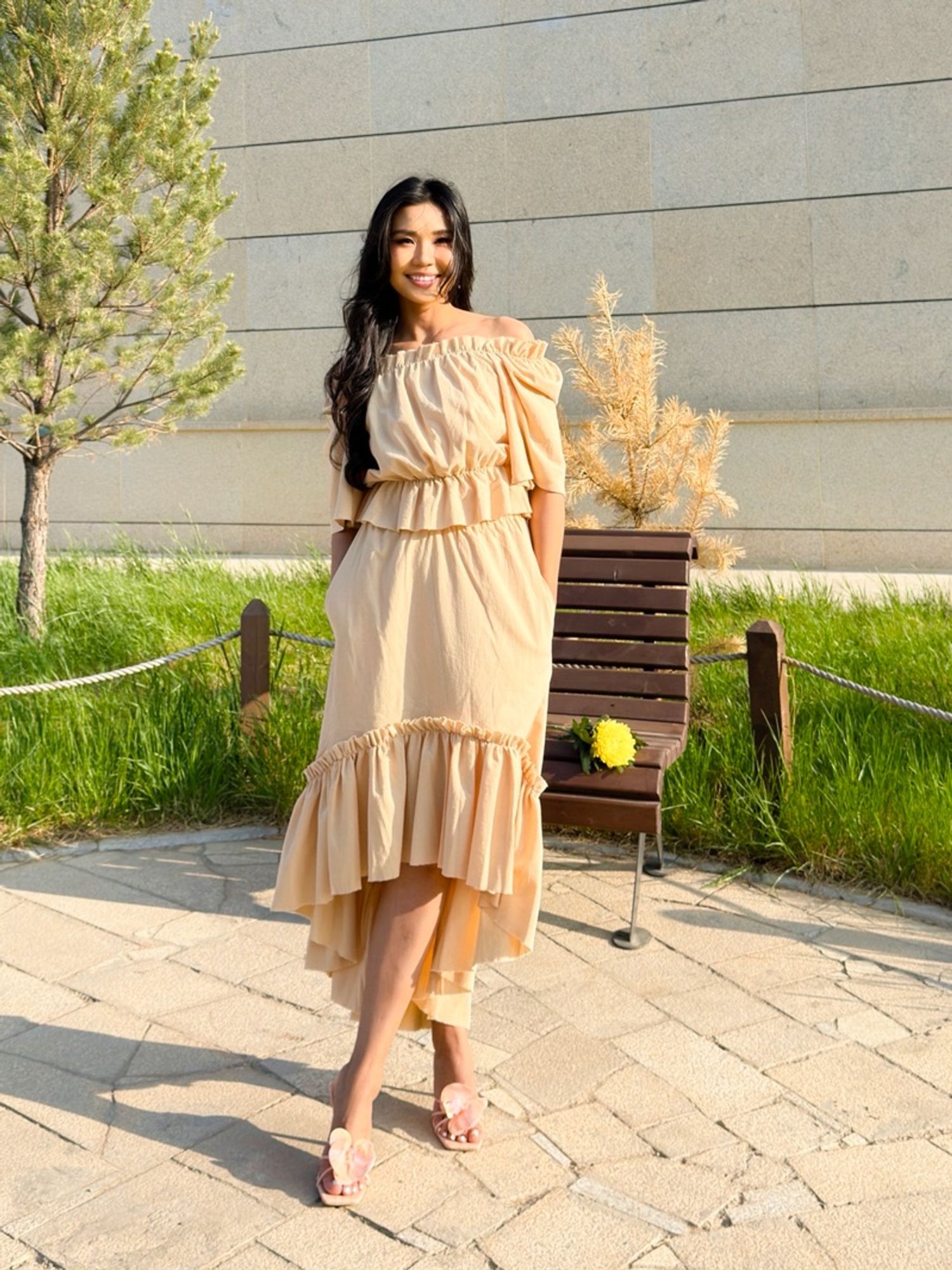 Linen Skirt & Top