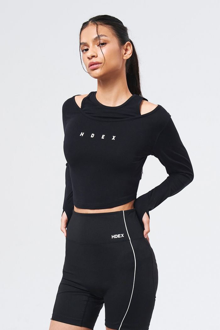 Womens Brisen Layered Long Sleeve