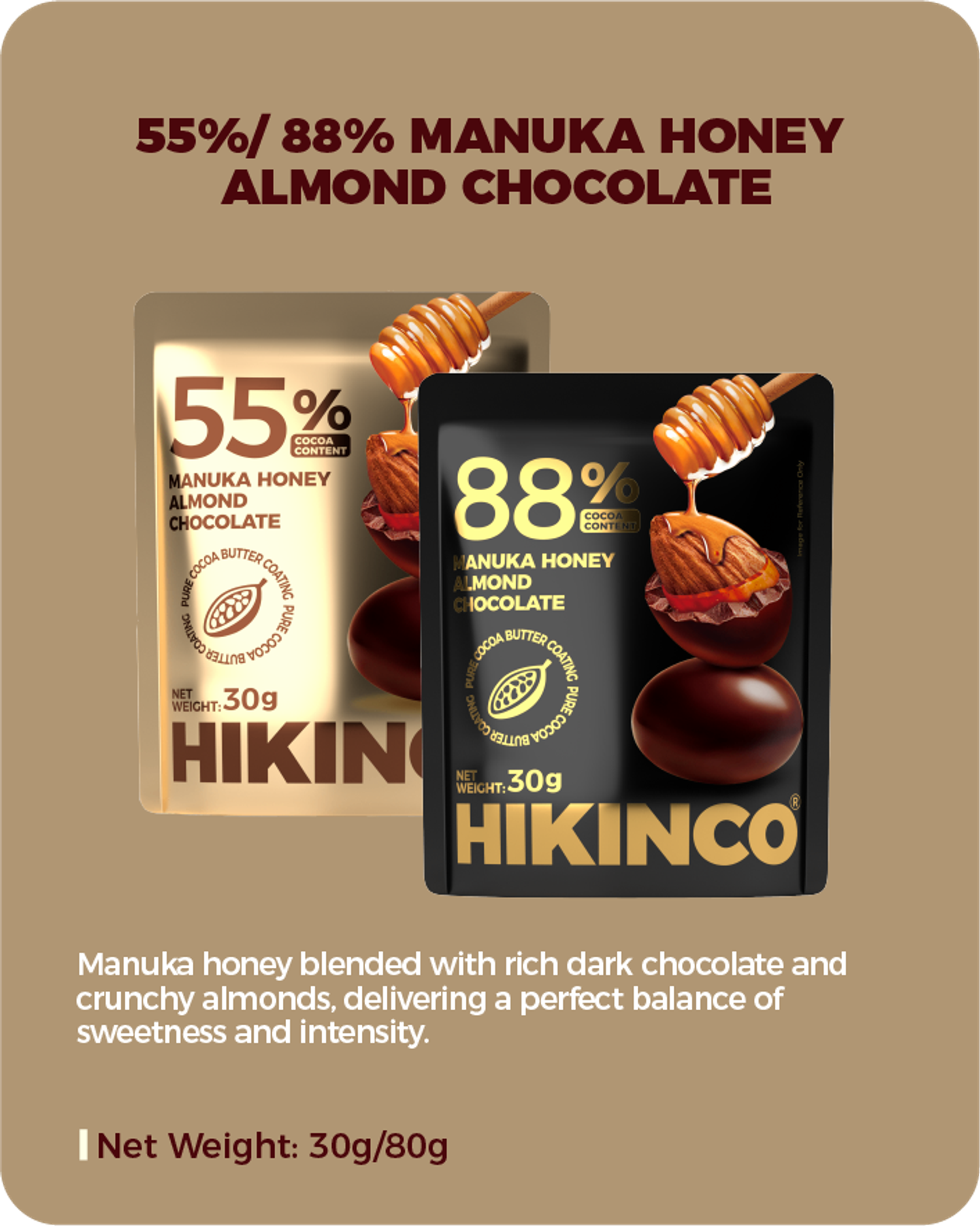 Үрлэн шоколад 88% HIKINCO 80гр