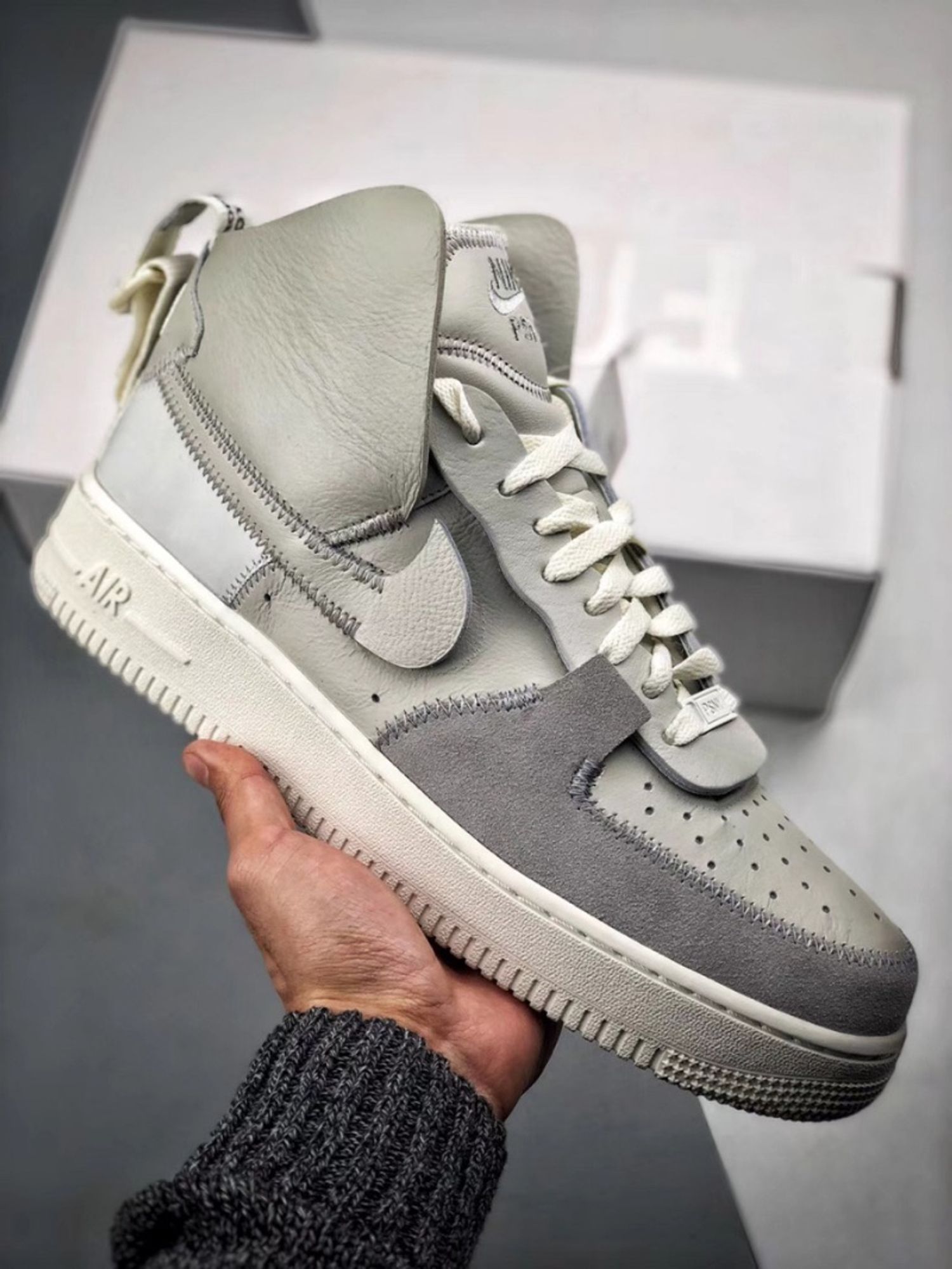 PSNY x Air Force 1 High “Grey/Black/White”