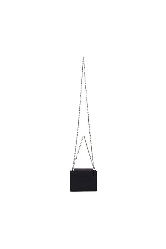 ACCORDION MINI BAG IN BLACK
