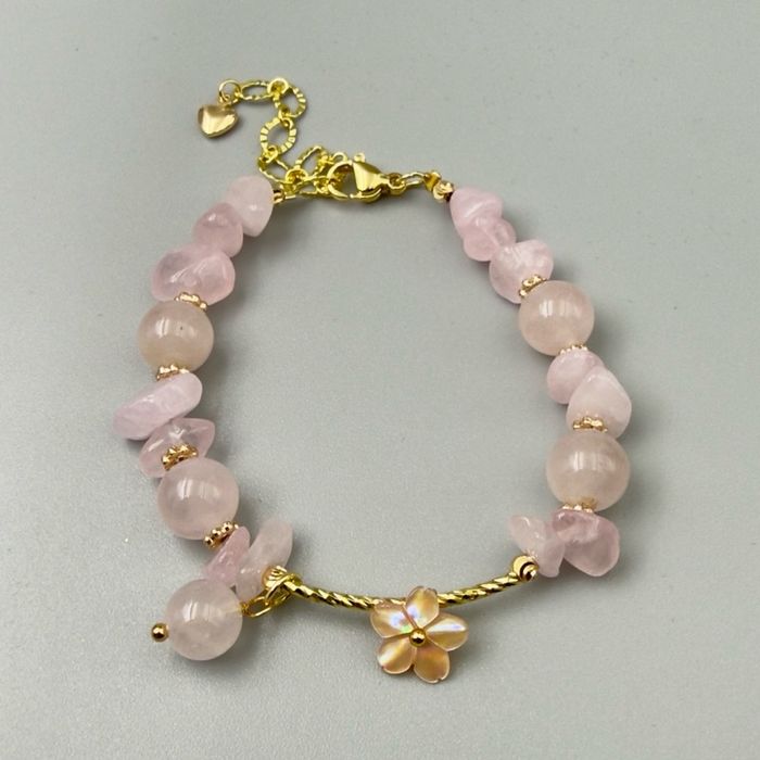 “Rosie gold” ягаан болор бугуйвч