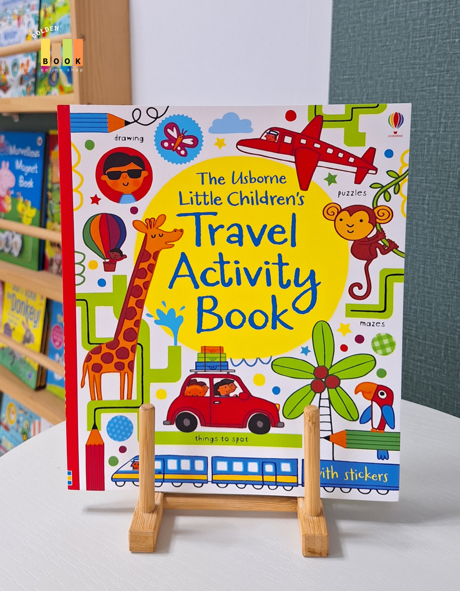 Little Children's Travel Activity Book 
