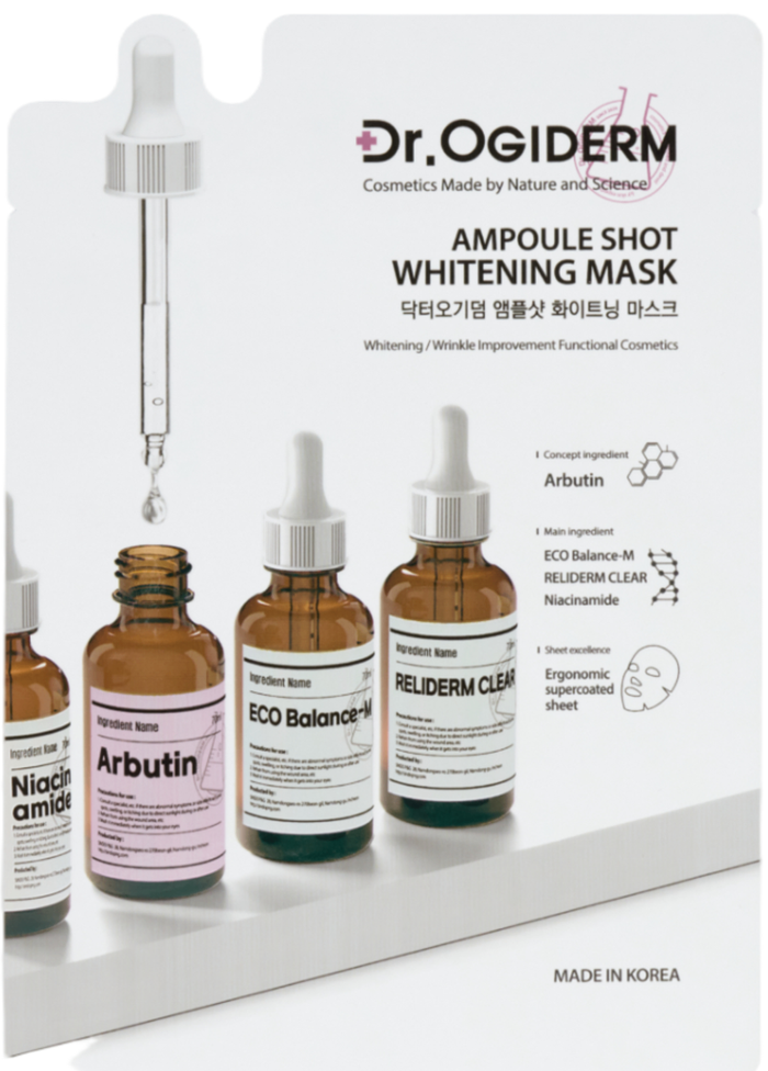 Dr.Ogiderm ampoule shot whitening mask 30ml