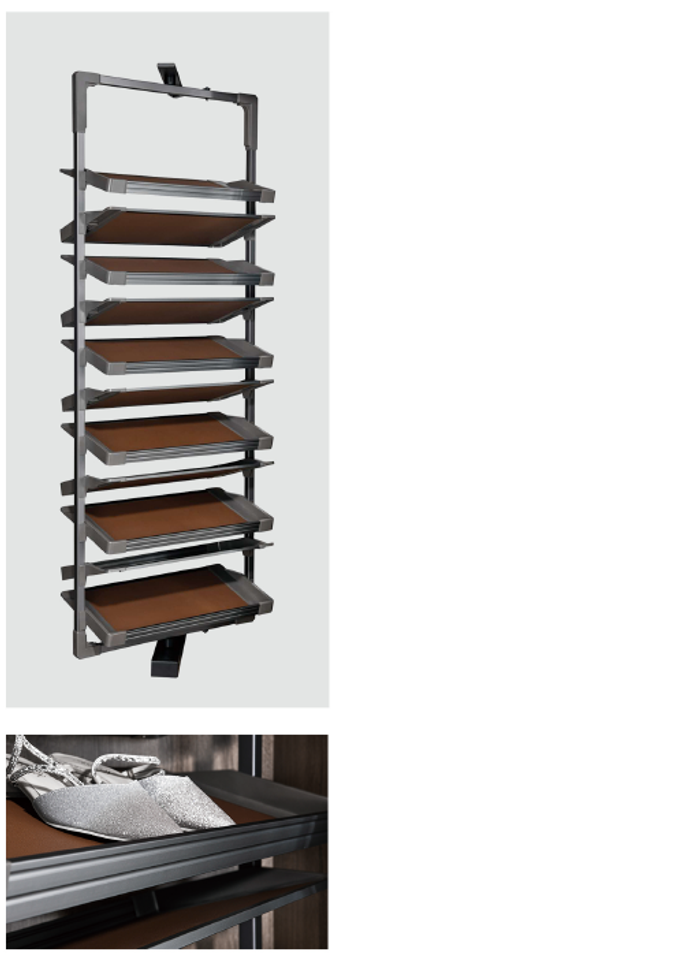 360 градус Эргэдэг гутлын тавиур 