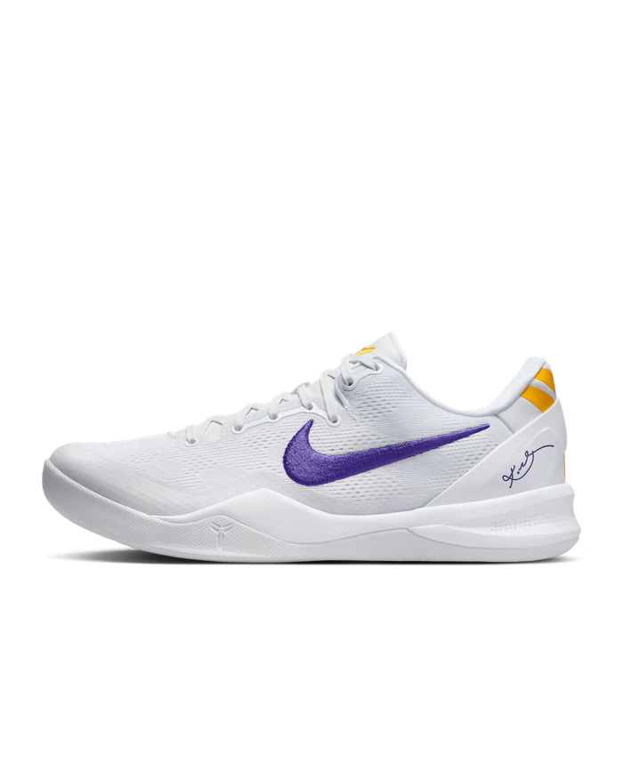 Nike Kobe 8 Protro White and Court Purple