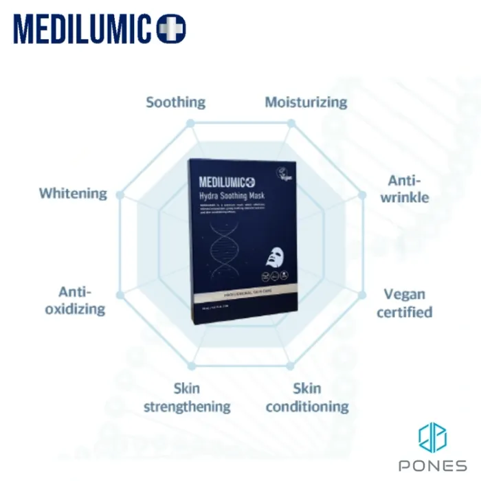 Medilumic hydra shooting mask - 1 ширхэг