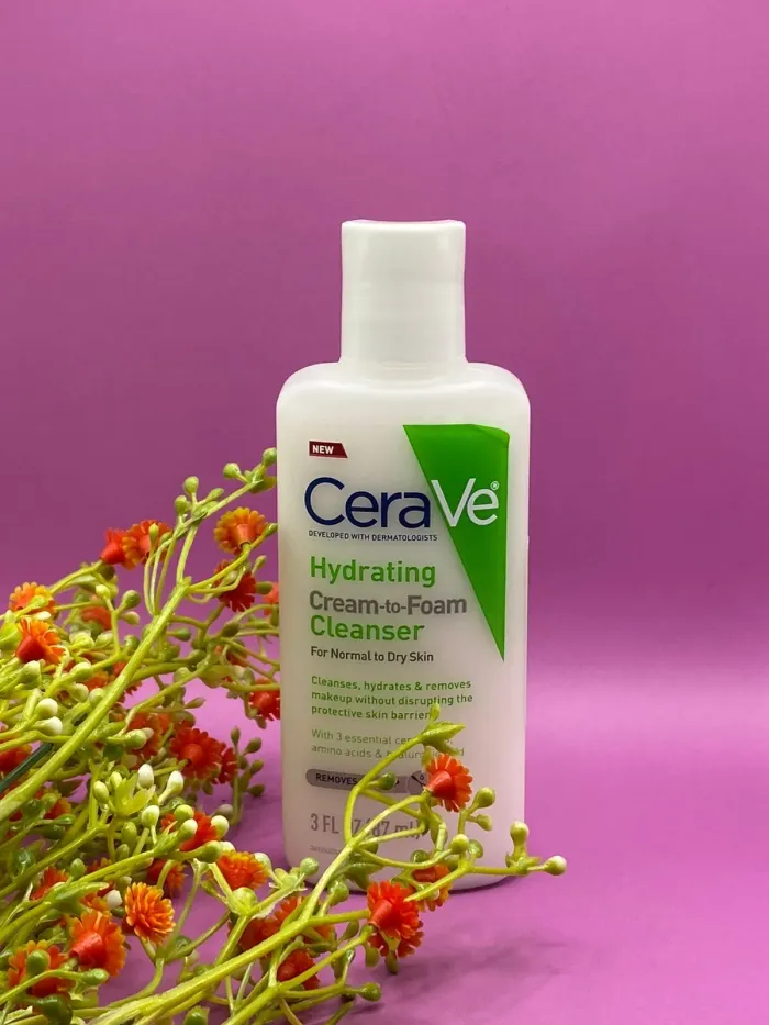 Cerave Hydrating Cream-to-Foam Cleanser