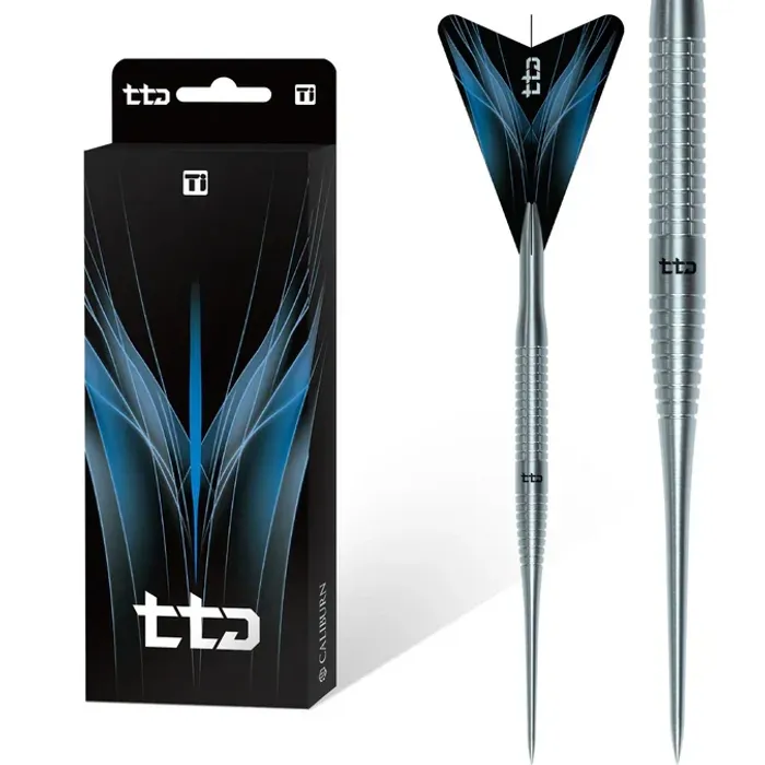 CALIBURN TTD Darts - Complete Titanium Dart - T3 - Silver